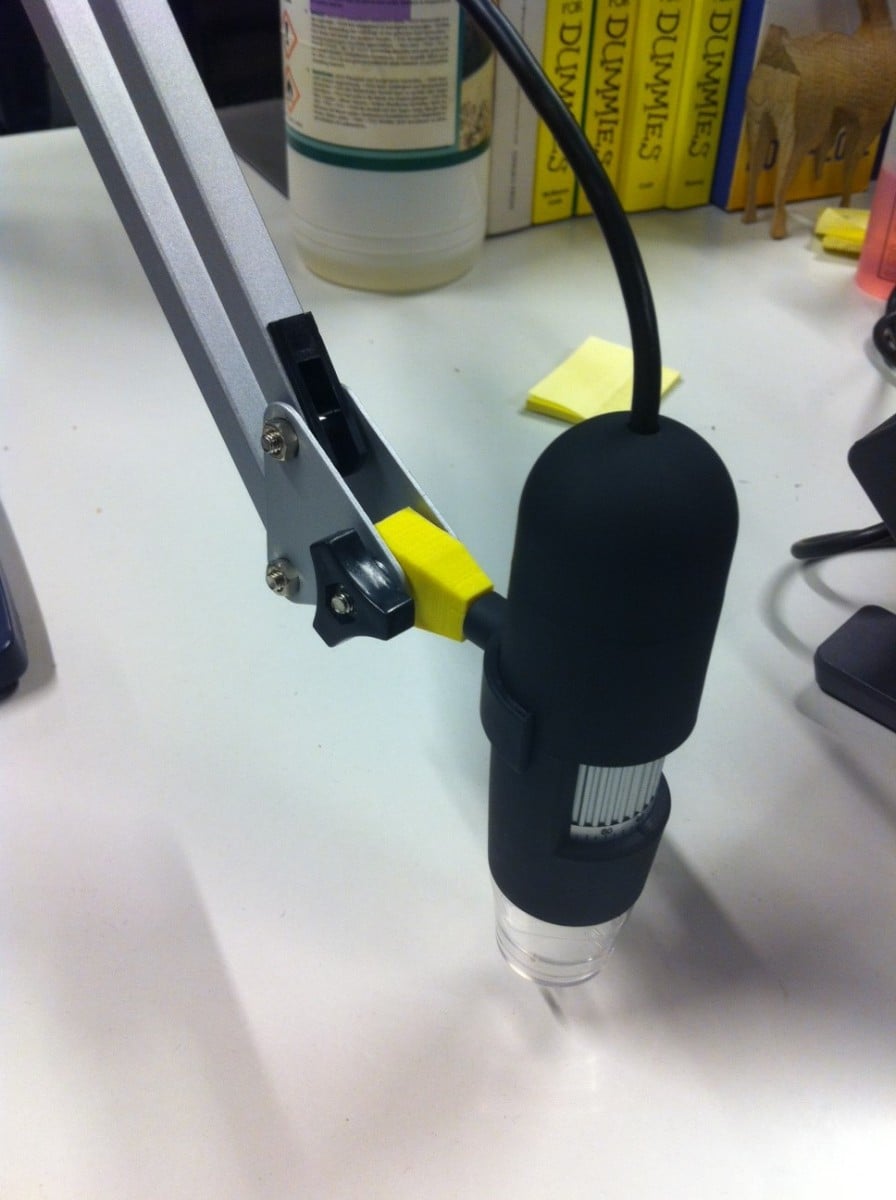 J.N. Taylor and Co. USB Microscope mount for Ikea Tertial By Wim Van Gool