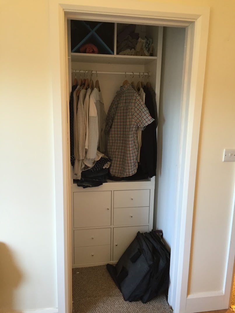Kallax with drawers for closets