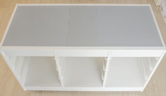 Grey LEGO base plates