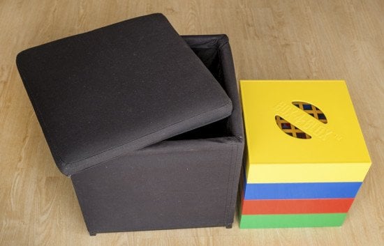 Ottoman for the Box4Blox sorter