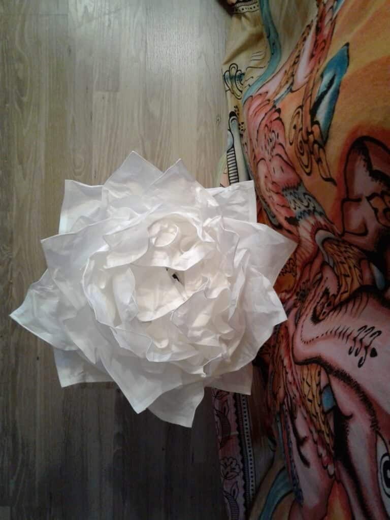 KRUSNING cloud to a whimsy large paper flower decoration