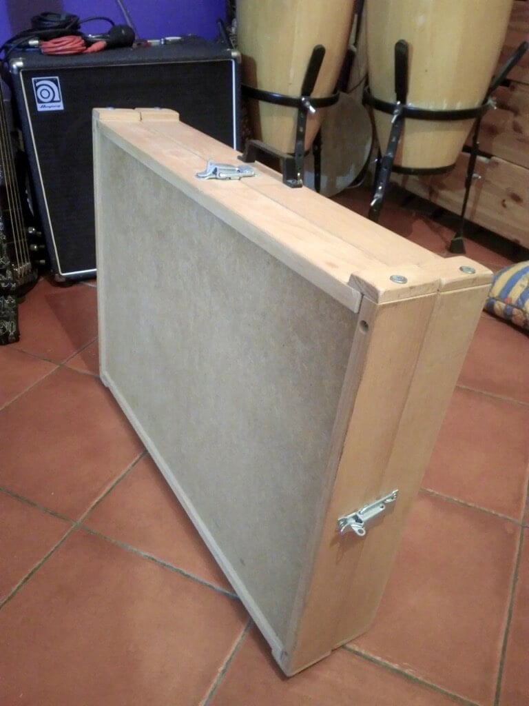 DIY custom pedal board case