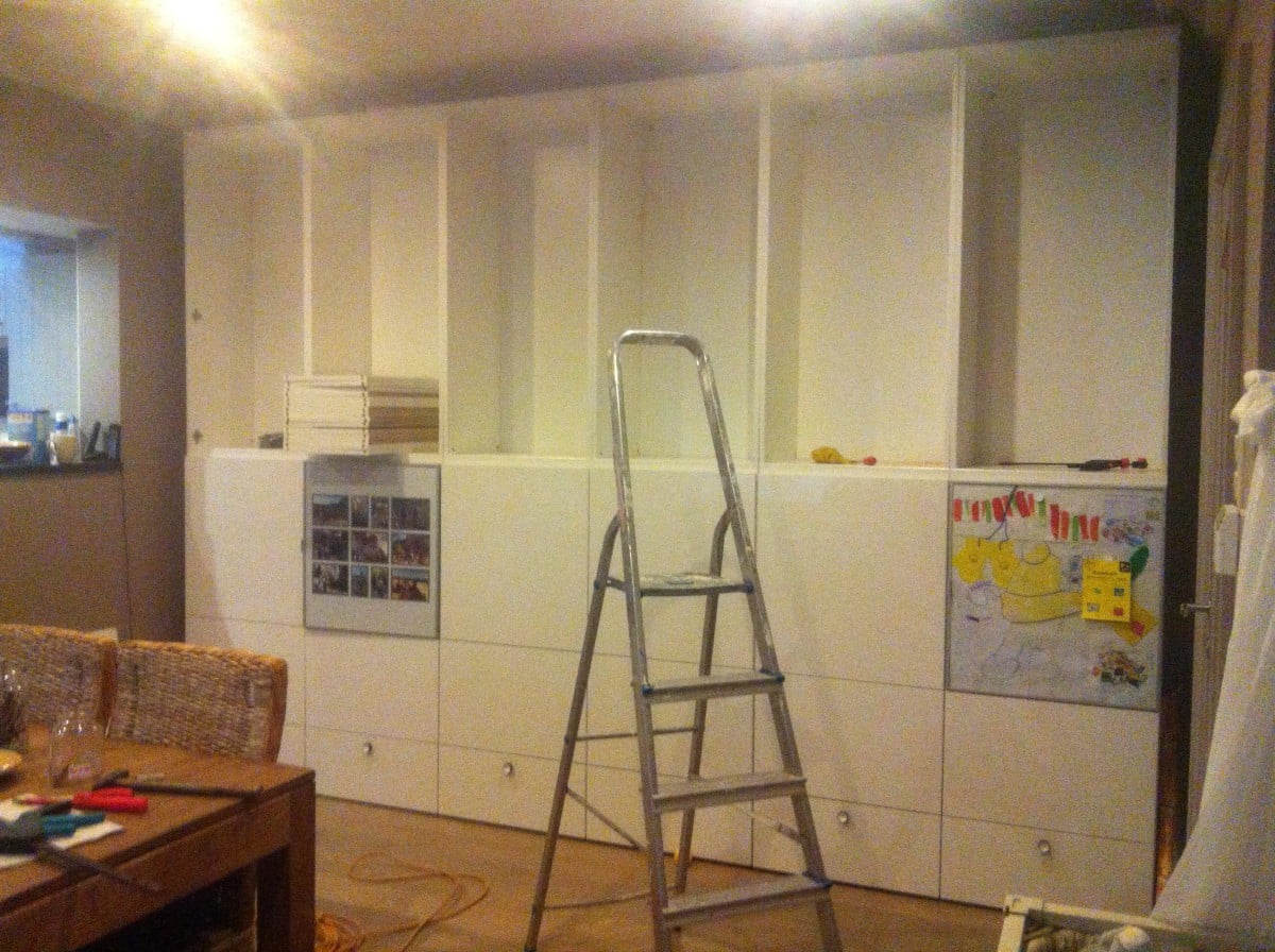 Besta wall - IKEA Hackers